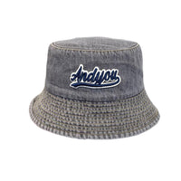 Cotton Washed Denim Bucket Hat Unisex Outdoor Fishing Boonie Cap YZB0200