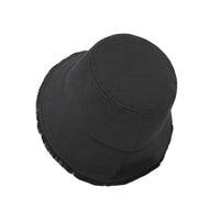 Frayed Bucket Hat Unisex Outdoor Fishing Cap Packable Travel Beach Sun Hat YZB0204